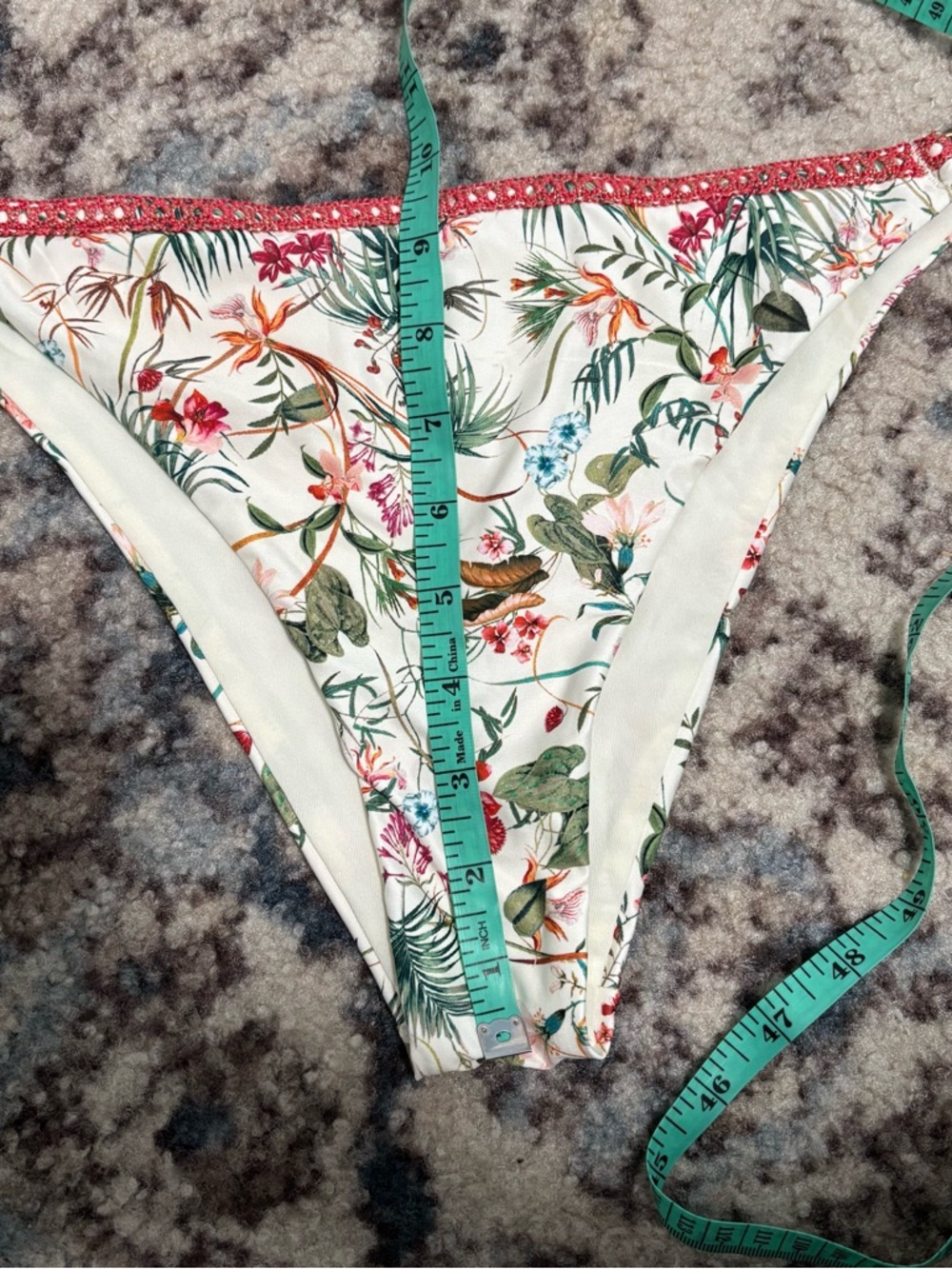 NEW Banana Moon Taka Kilifi Bikini Bottom Floral Tie-Side Bikini Bottom - Picture 5 of 9